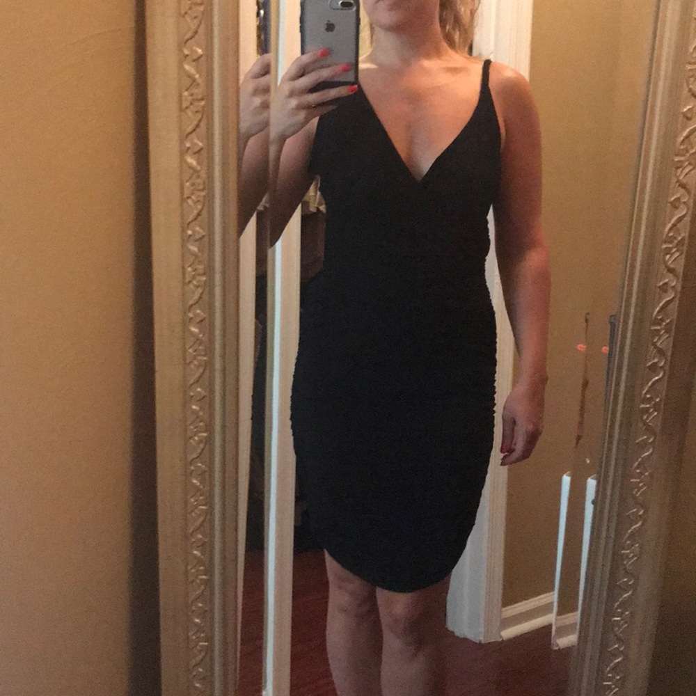 Arden B black cocktail dress